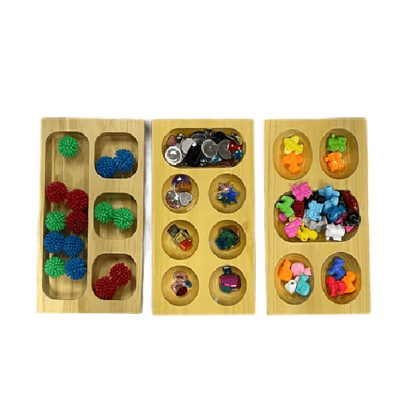 Montessori N' Such Houten Sorteerbladen & Accessoires Kit