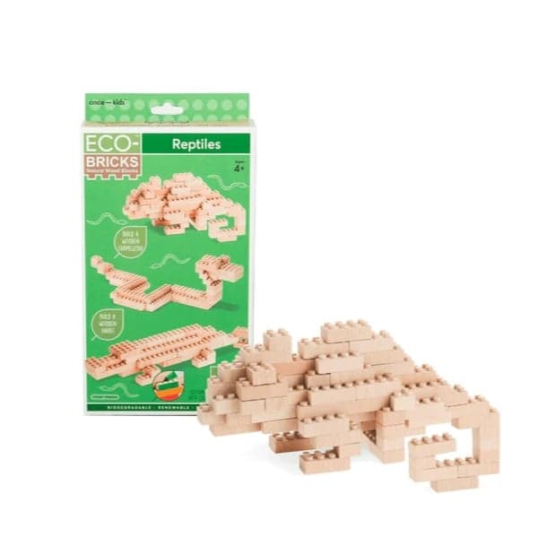Once Kids 3-in-1 Eco-Bricks Reptielen
