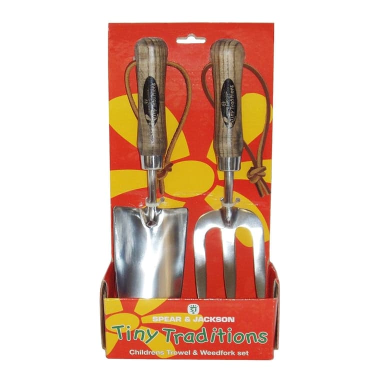 Spear & Jackson Traditionele Kindertroffel en Onkruidvorkk Set