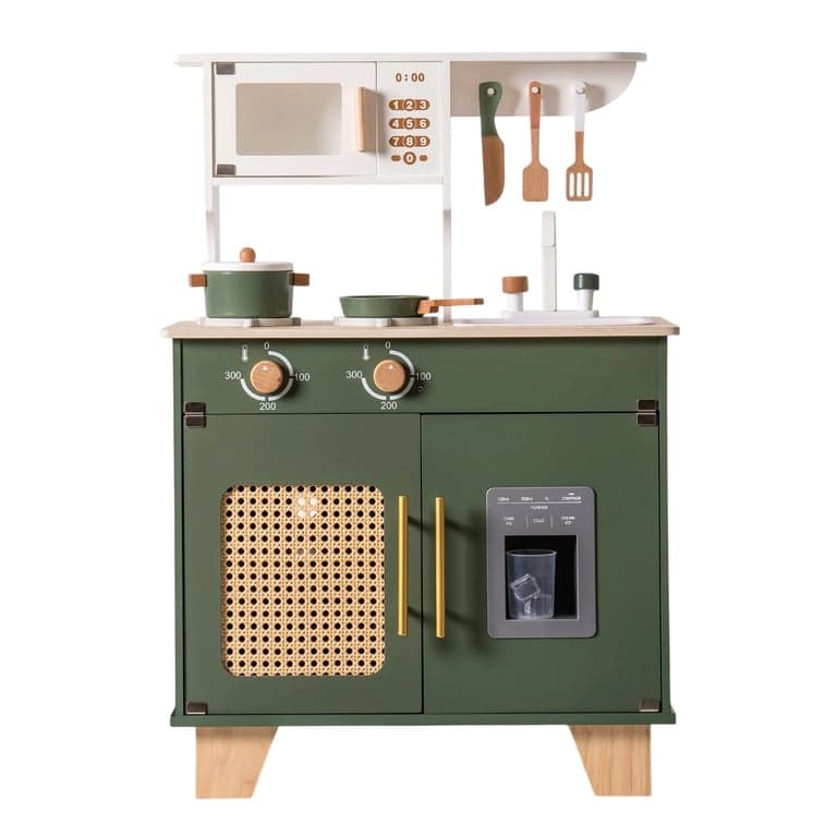 Robud Houten Kinderkeukenset Vintage Groen