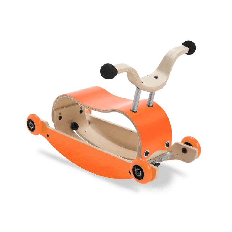 Wishbone 3-in-1 Mini Flip Walker Oranje