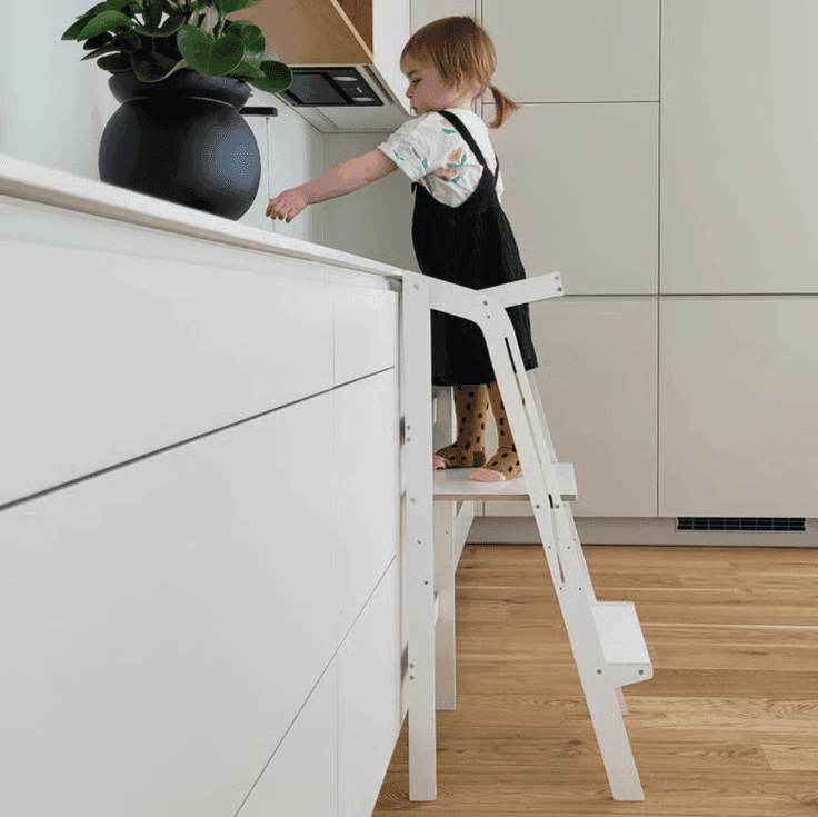 Lakaluk Opvouwbare Leertoren Wit