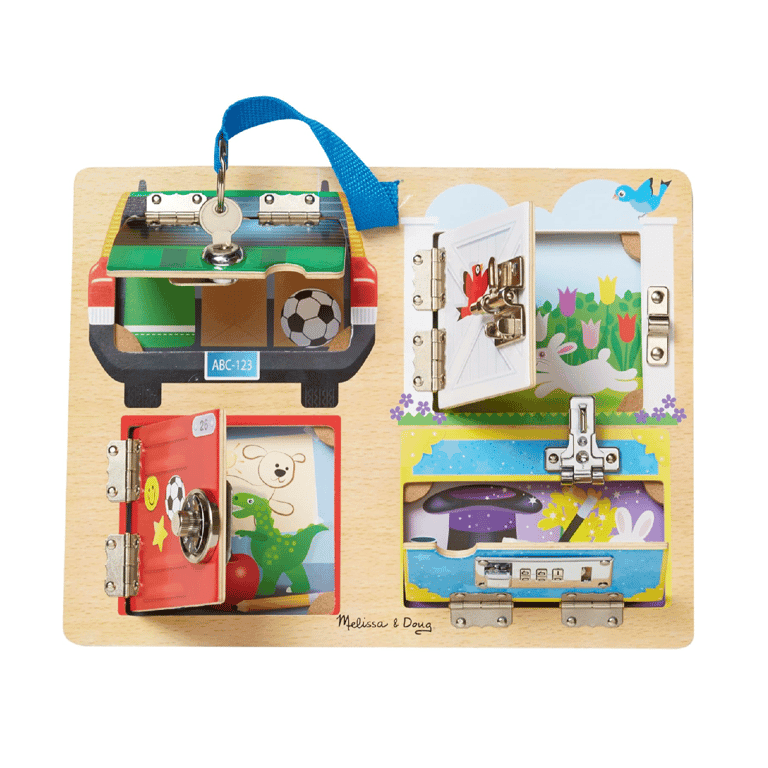 Melissa & Doug Sloten en Grendels Bord