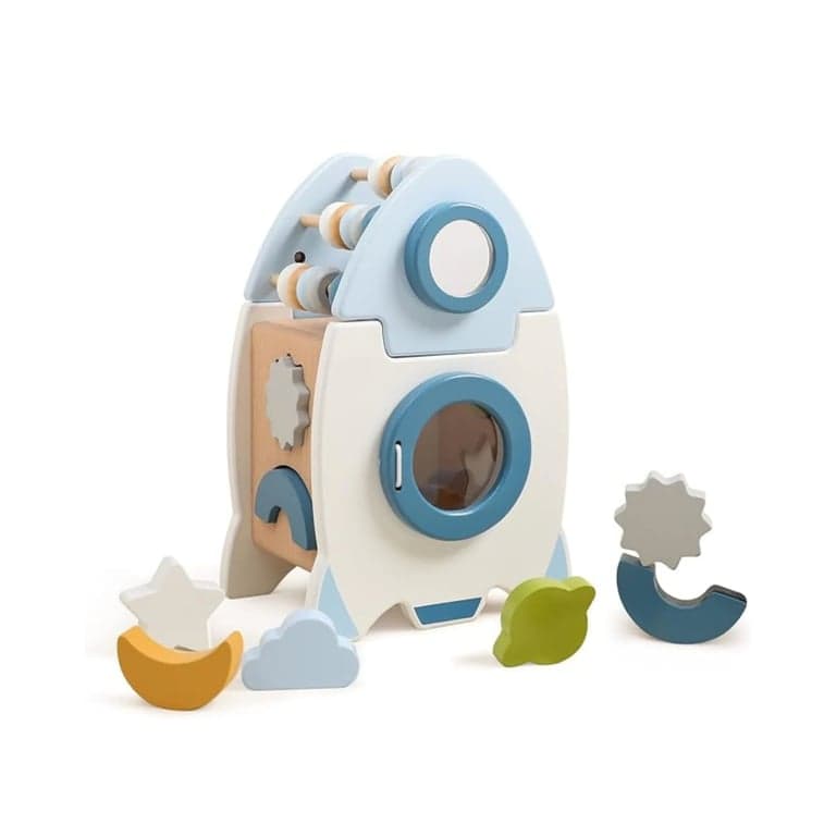 Clever Toys Box Leer Raket Vormenstoof