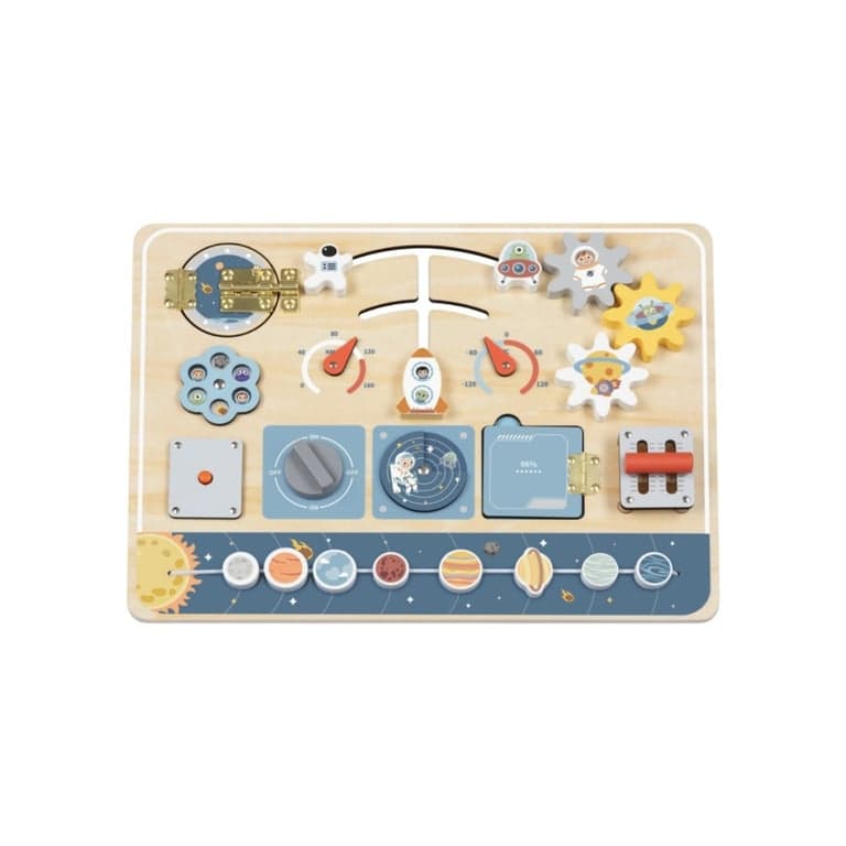 Tooky Toy Activiteitenbord Astronaut Ruimteschip
