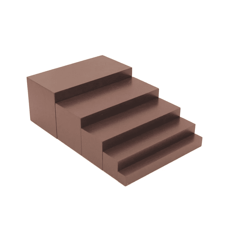 Pink Montessori Bruine Trap 5 Stappen