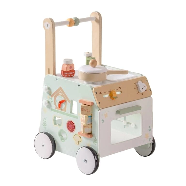 ROBUD Houten Baby Loopwagen Lente op het Platteland