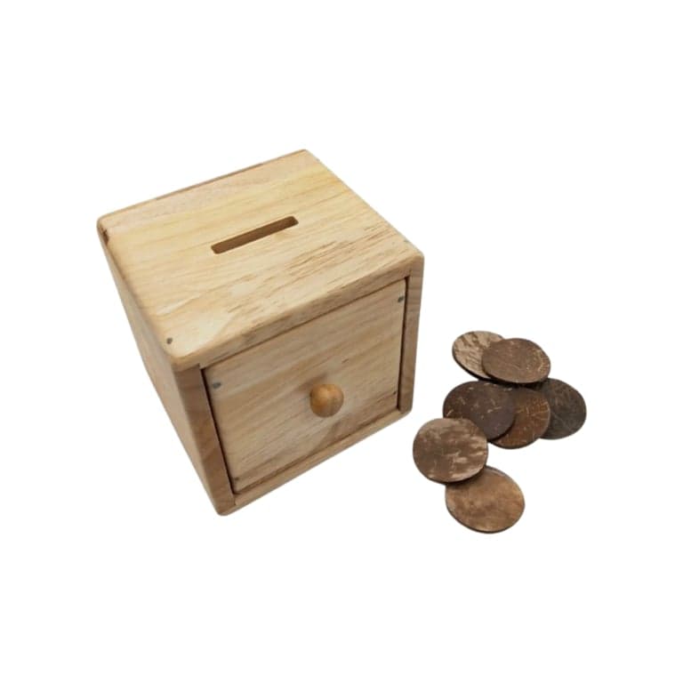 QToys Montessori Munten Doos