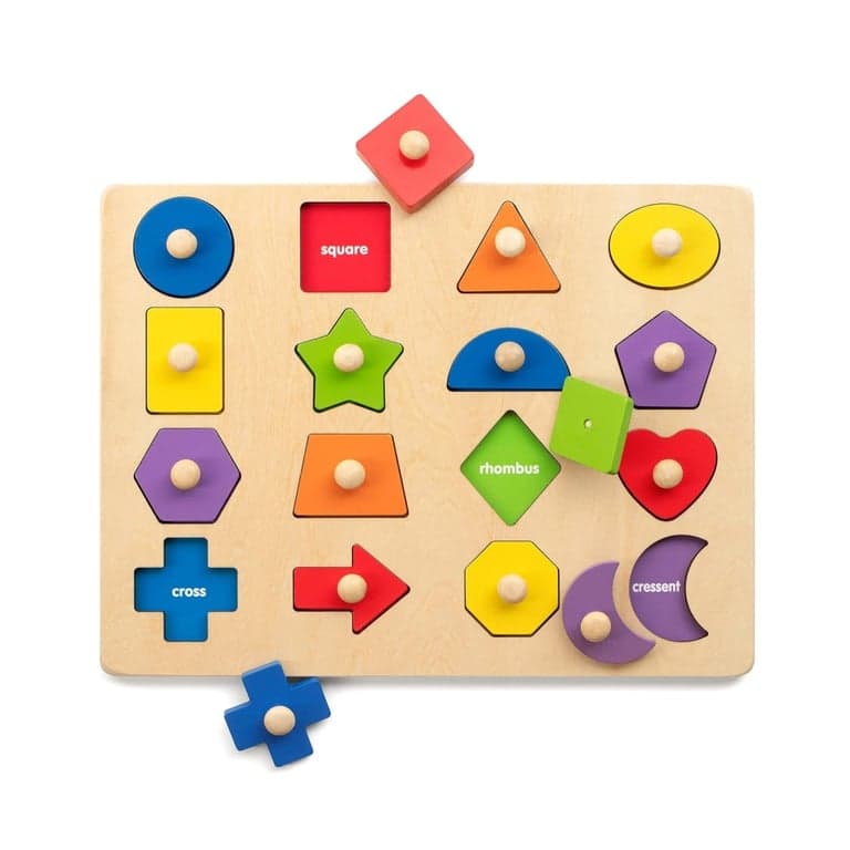 Coogam Houten Vormensorteer Puzzel
