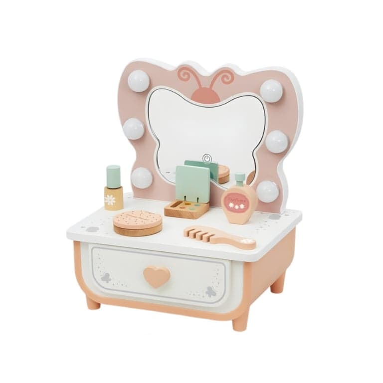 Tooky Toy Kaptafel Met LED Licht Vlinder
