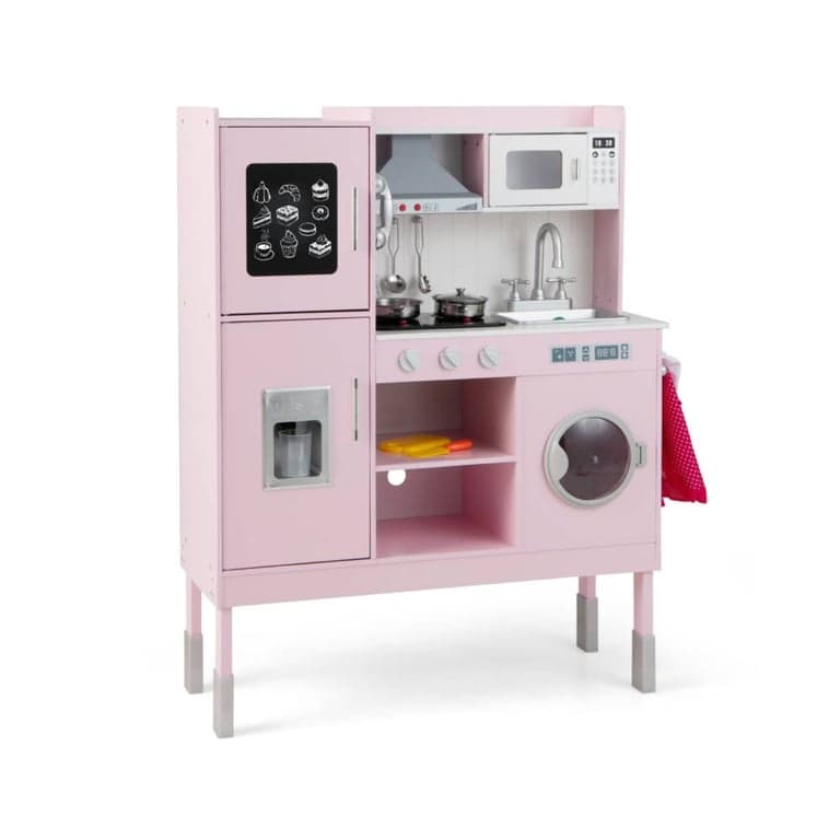 Costway Pretend Speel Keuken Met Schoolbord