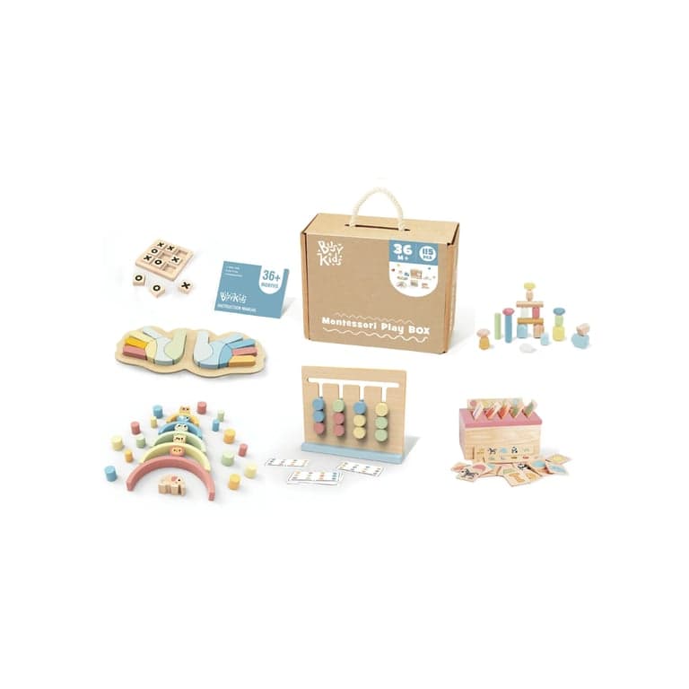 Busy Kids Montessori Speelbox-Set 36 Maanden en Ouder