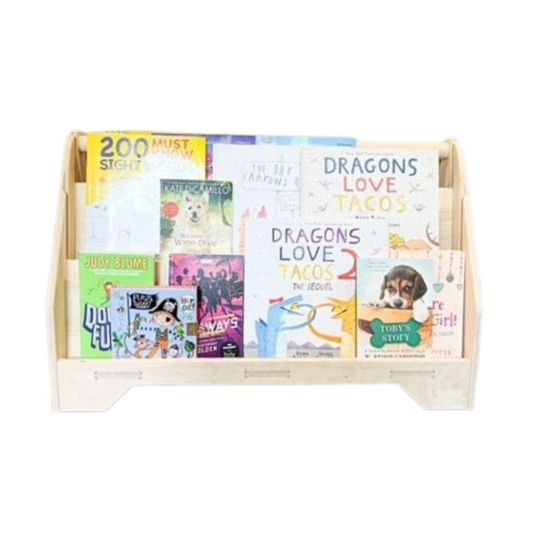 Bush Acres Miguel Kids Dubbelzijdige Draagbare Boekenmeubel