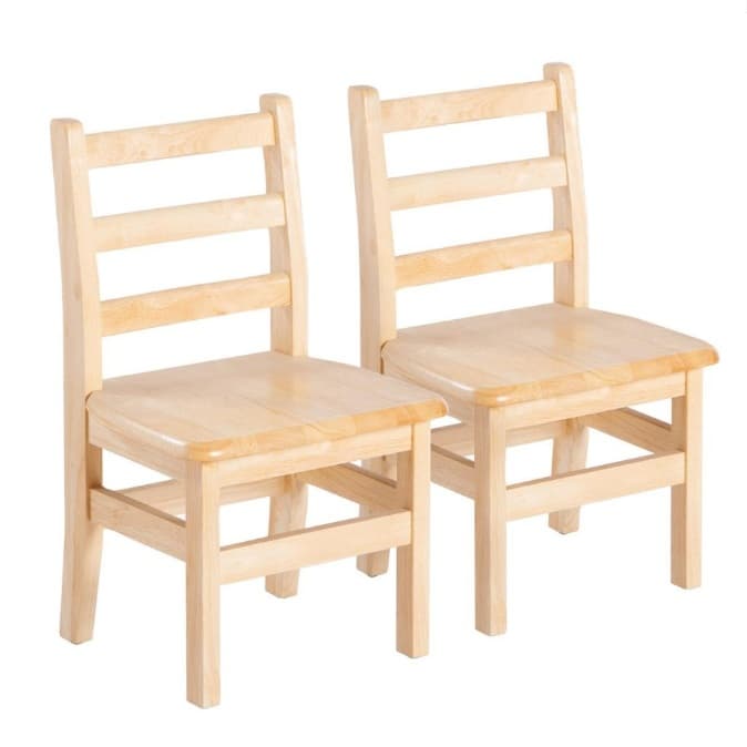 Kaplan Early Learning Klassieke Carolina Stoelen 12 Set van 2