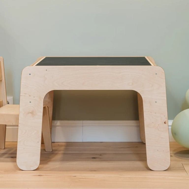 Wild Kids Activiteiten Tafel met Tweezijdig Tafelblad Naturel