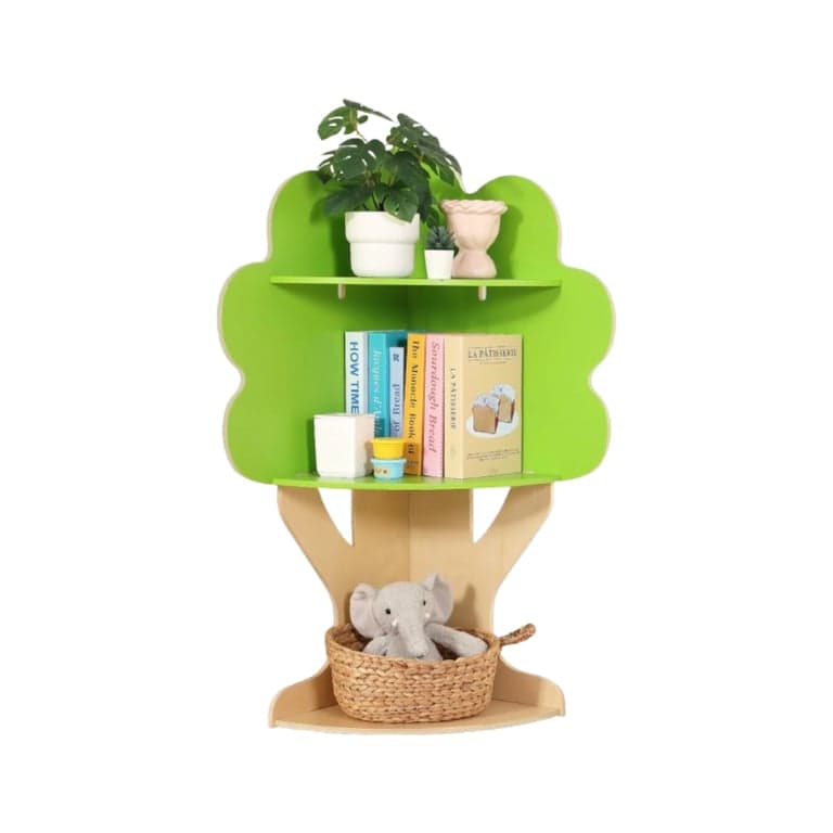OOOK Corner Tree Bookshelf