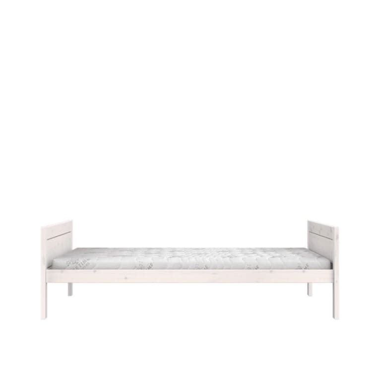 LIFETIME Kidsroom Eenpersoonsbed 140 x 200 cm Whitewash Premium