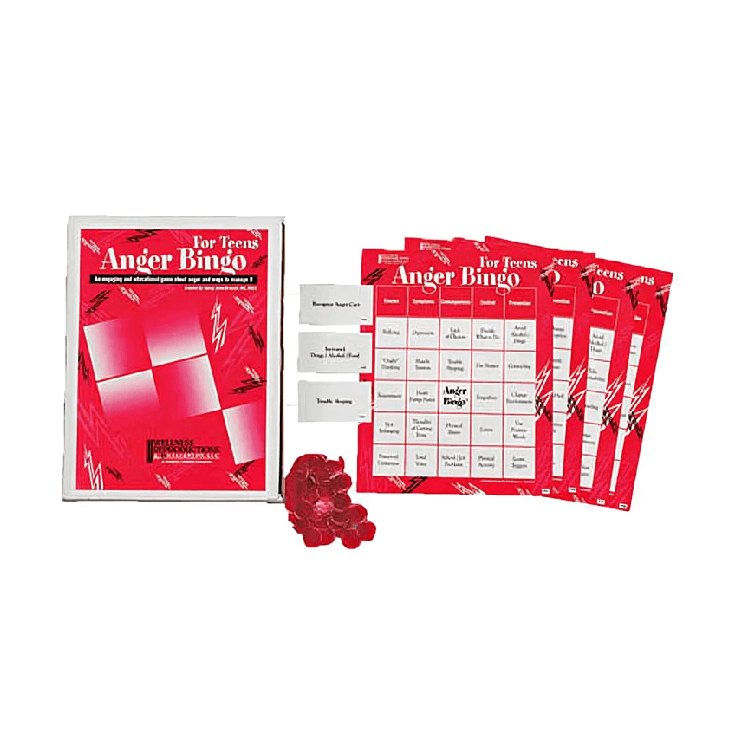 Wellness Reproductions & Publishing Woedebeheersing Bingo (Engelstalig)