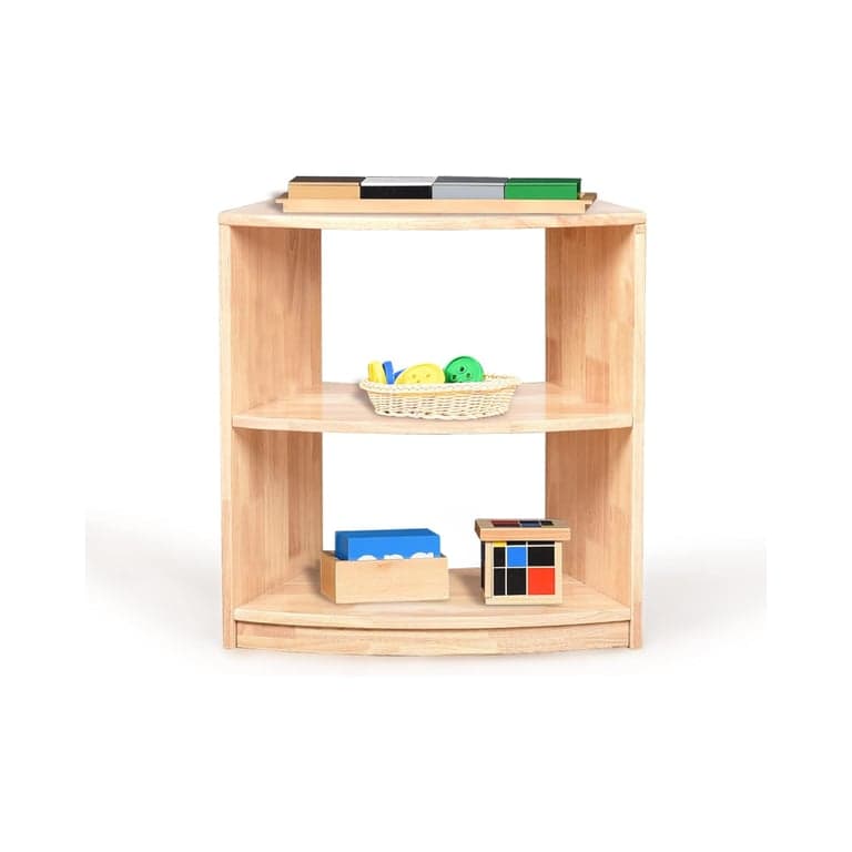 KRAND Montessori Plank 3-Laagse Gebogen Kast