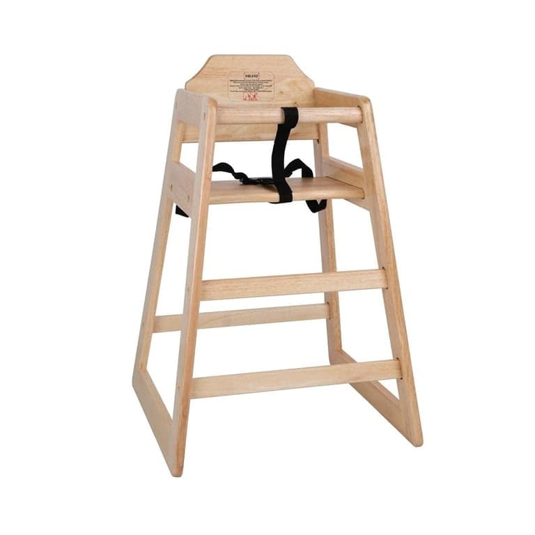 Bolero Houten Hoge Kinderstoel Naturel