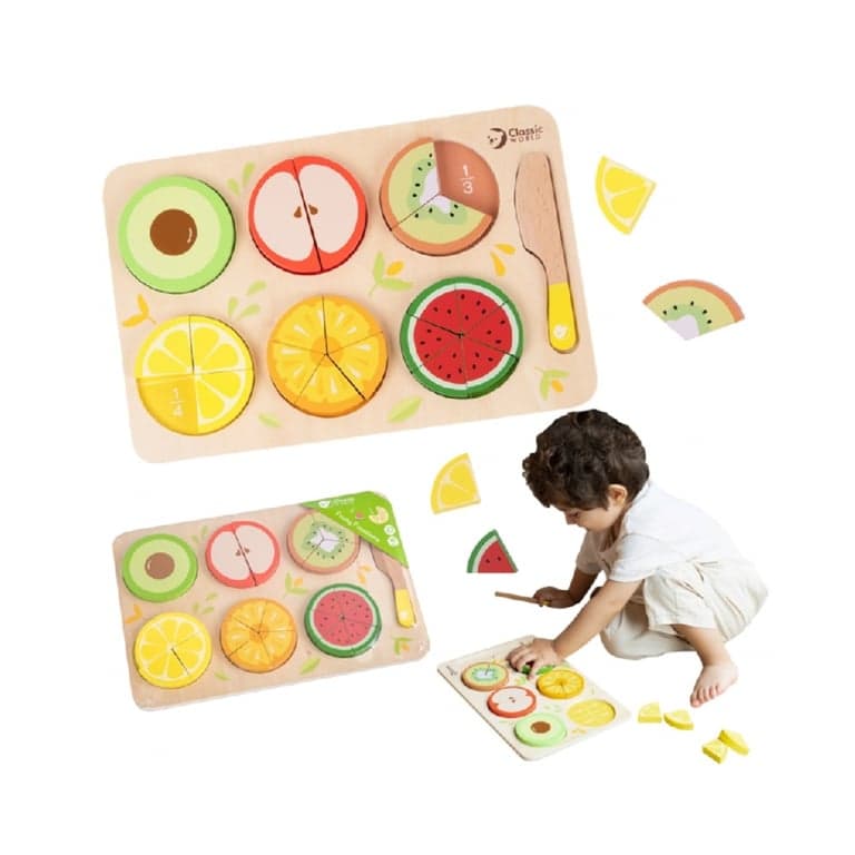 Classic World Snij-speelgoed Fruit Breuken