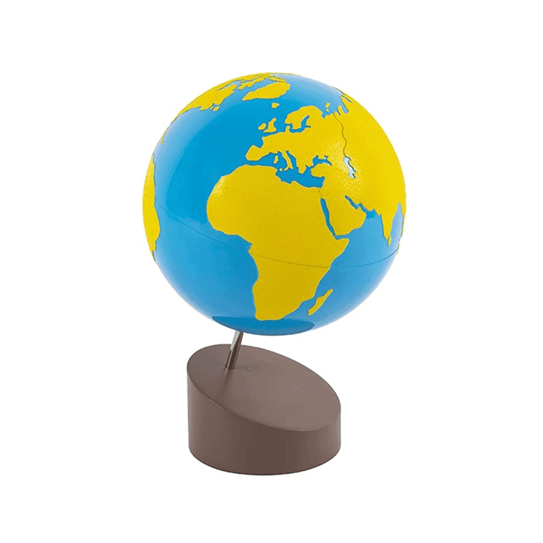 Kghios Montessori Wereldbol van de Continenten