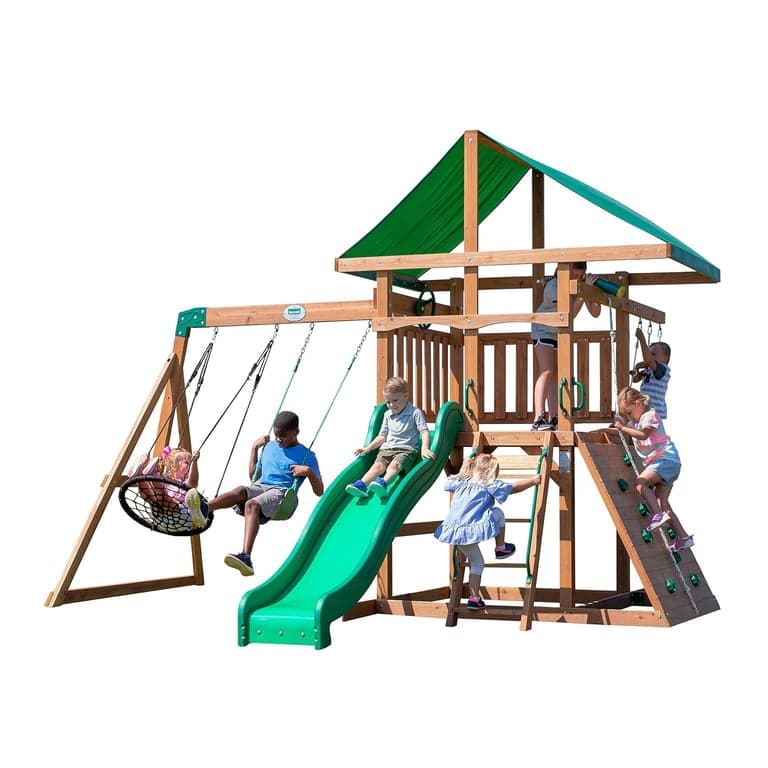 Backyard Discovery Grayson Peak Volledig Cederhouten Schommelset