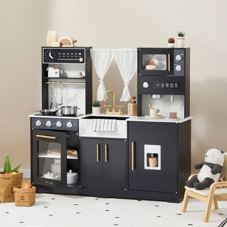 Tiny Land Iconische Houten Speelkeuken Zwart
