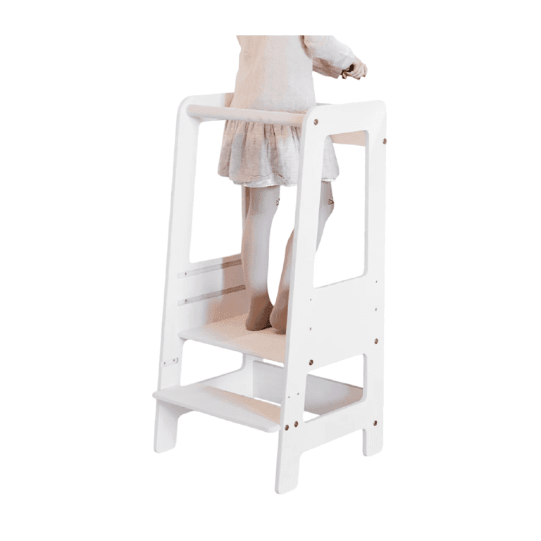 MandreleKids Leertoren Stijl 1 Wit Was
