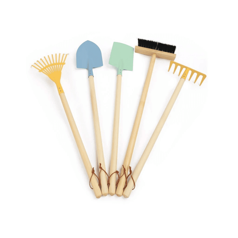 Elis Design 5 Stuks Tuingereedschap met Lange Handgrepen