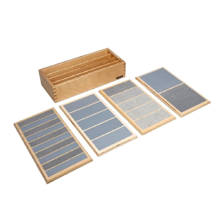 Alison's Montessori Ruwe en Gladde PLankjes Premium Kwaliteit