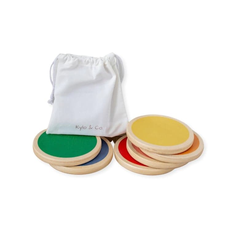 Kylo & Co. Wood Stepping Stones