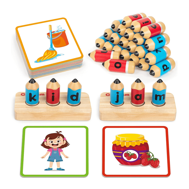 Coogam Korte Klinker Spelling Spellen (Engelstalig)